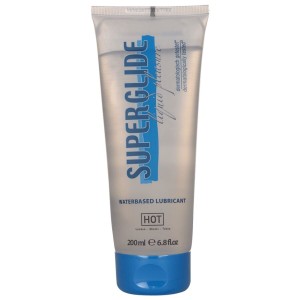 HOT - SUPERGLIDE LIQUID PLEASURE LUBRYKANT NA BAZIE WODY 200 ML